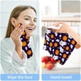 thumbnail image 7 of Joyful Halloween Pattern Washcloth 12x12in Set, 6 Pack Absorbent Cotton Towel Square Kitchen Dishes Towels, Soft Cleaning Face Hand Towel Fast Drying Wash cloth, 7 of 7
