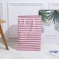thumbnail image 2 of Zmeidao Contracted Style Stripe Dirty Clothes Basket Folding Ftorage Bag, 2 of 3