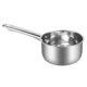 thumbnail image 2 of ColoMX Cucharón de agua Cucharón de agua de acero inoxidable Cuchara de sopa de cocina Cucharón de mango corto, 2 of 7