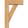 thumbnail image 3 of Ekena Millwork 7 1/2"W x 24"D x 36"H Traditional Block Smooth Bracket w/ Offset Brace, Western Red Cedar, 3 of 25