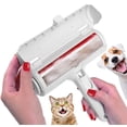 thumbnail image 2 of Rodillo removedor de pelo de mascotas con Base de autolimpieza, herramienta eficiente de depilación de animales, perfecto para Furni, 2 of 4