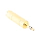 thumbnail image 3 of Adaptador estéreo macho a hembra, conector estéreo macho de 3,5 mm a hembra de 6,5 mm Adaptador macho a hembra Diseño de primera clase, 3 of 9
