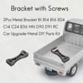 thumbnail image 2 of 2Pcs Metal Bracket for B1 B14 B16 B24 C14 C24 B36 MN D90 D91 RC Car Upgrade Metal DIY Part, 2 of 5