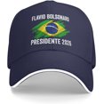 thumbnail image 1 of Deus Patria Família Flavio Bolsonaro Presidente 2026 Baseball Cap, 1 of 7