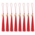 thumbnail image 1 of POINTERTECK 8 Pcs Graduation Doctorat Chapeau Pompon Bricolage Charme Pendentifs Pompon Suspendu, 1 of 6
