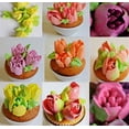 thumbnail image 3 of Boquillas rusas para glaseado de tulipán, boquillas de acero inoxidable para crema de flores, boquillas para pastelería, bolsa para decoración de pasteles y magdalenas, moldes 1pca, 3 of 3
