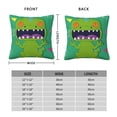 thumbnail image 2 of Rugrats Square Pillow Case Pillow Holder Soft Decorative Pillow Sham Cushion Cases Pillowcase 22"X22", 2 of 7