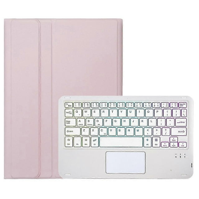 AH20-AS compatible Huawei MatePad 11.5 S Design Rétroéclairé Cuir+tpu Housse de Tablette Étui Clavier Bluetooth Cadeau de Haute Qualité