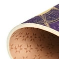 thumbnail image 3 of Non-Slip Area Rug 72"x48" Indoor Washable Floor Mats Carpet Printed for Living Room, Bedroom, Home Decor Purple Celestial Octagon Pattern, 3 of 7