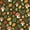 Green Mushroom Pattern, variant on FORMRS Pencil Case with 3 Compartments School Large Capacity Zipper Pen Pouch Stationery Organizer, Red Cartoon Animal Pattern