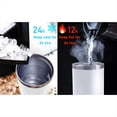 thumbnail image 3 of Botella Aislada Al Vacío de 30 Onzas con Asa y Pajita Abatible de Café de Acero Inoxidable de Doble Pared de Viaje A Prueba de Fugas,C, 3 of 8