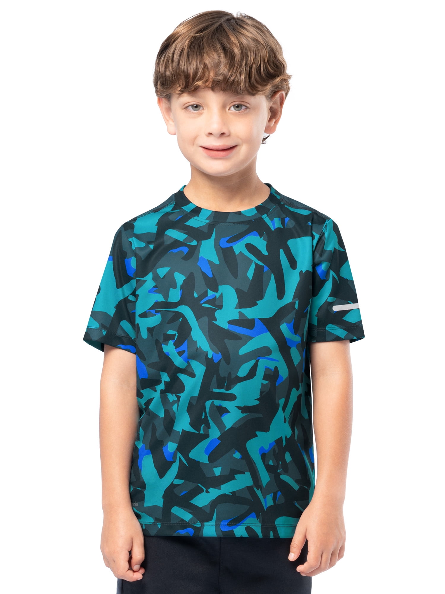 Athletic Works Boy's Active Short Sleeve T-shirt 2-Pack, Sizes 4/5-18