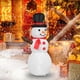 thumbnail image 1 of Inflables navideños Muñeco de nieve Decoración navideña Enchufe estadounidense, Adorno, Decoración navideña para jardín Exterior Césped interior, 1 of 8