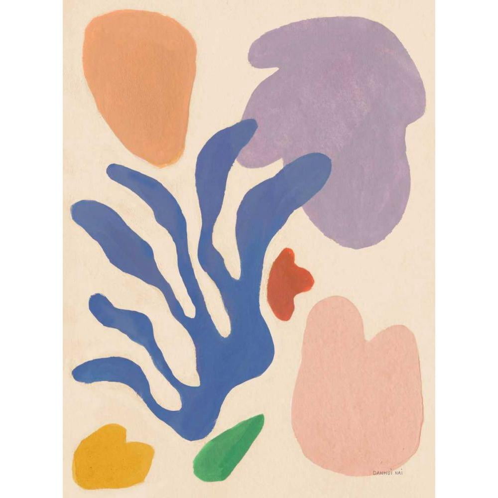 Nai, Danhui 11x14 Black Modern Framed Museum Art Print Titled - Honoring Matisse Warm