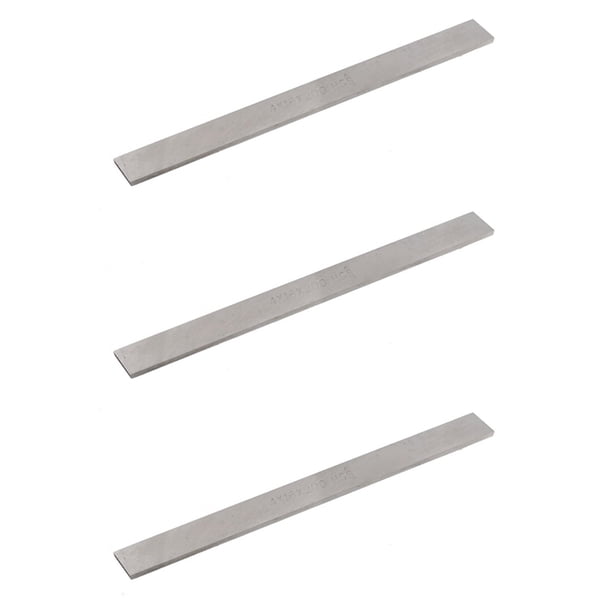 3X Torno de Alta Velocidad Acero HSS Herramienta Broca Cortador de Fresado 4 mm x 16 mm x 200 mm