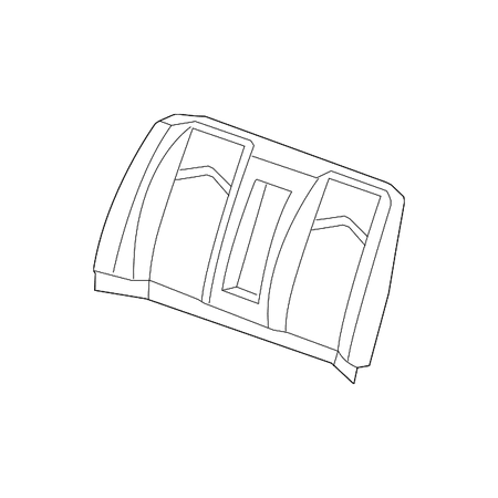Genuine OE GM Seat Back Cover - 20830453