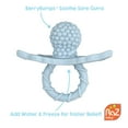 thumbnail image 6 of RaZbaby RaZberry Teether 3m+ (2 Pack) - Soft Silicone, BPA Free, Easy-to-Hold - Blue/Grey, 6 of 7