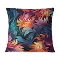 thumbnail image 3 of Designart "Artistic Leaf Damask I" Abstract Throw Pillow - Modern Pillow For Couch - Insert And Pillows Covers For Living Room Decor, 3 of 5