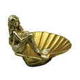 thumbnail image 4 of Bandeja para joyas con forma de concha de sirena, organizador de joyas, bandeja creativa de resina para guardar joyas, collares, llaves, entrada, sala, 4 of 8