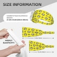 thumbnail image 2 of Cute Popcorn Yellow Headbands for Women Men, Workout Elastic Sweat Band for Yoga Running Cycling Gym Exercise Non Slip Head Bands for Women's Hair, 2 of 5