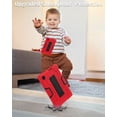 thumbnail image 5 of REQO Case for TCL Tab 8 LE Case,TCL Tab 8 LE Tablet Case with Kickstand,3 Layer Rugged Military Grade Shockproof Kids Case for TCL Tab 8LE 9137W / TCL Tab 8 WiFi 9132X-Red+Black, 5 of 7