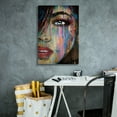 thumbnail image 4 of Epic Graffiti 'Falling Out' by Loui Jover, Canvas Wall Art, 18"x26", 4 of 8