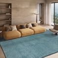 thumbnail image 4 of SAFAVIEH California Plush Solid Shag Area Rug, Light Blue, 4' x 4' Square - Modern Design, Light Blue, Non-Shedding & Easy Cleaning, Ultra Plush Thick Pile, Ideal for Living Room, Bedroom, 4 of 13