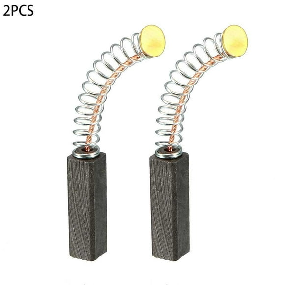 2pcs Carbon Brushes for Electric Motors 20mm x 6mm x 6mm Replacement Part