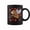 Black, variant on Capybara Valentine Cupid Hearts Valentines Day Capybara Coffee Mugs