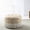 Beige, variant on Yellow, 24" Round, Bench - made Ottoman - Adds Elegance to Home