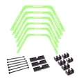 thumbnail image 4 of Ximing Hex Agility Rings, Soccer Agility Ladder, Multifunction Agility Football Rings, Agility Training Rings, Hexagon Agility Rings Green, 4 of 9