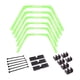thumbnail image 4 of Anillos de Agilidad Hexagonales Strade Fareast Limited juego de pies de agilidad Escalera entrenamiento velocidad Multifunción verde, 4 of 8