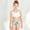 White, variant on IROINID Baby Girls Swimwear Children's Swimsuit Scollop Sleeveless Split Swimsuit Bikini Bathing Suit Swimming Set Sky Blue 8 Years