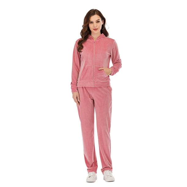 womens zip hoodie tracksuit