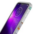 thumbnail image 3 of Moto G8 Play Case, Motorola One Macro Case, KAESAR Hybird Drop Protection Sleek Slim Dual Layer Shockproof Colorful Graphic Armor Case For Motorola Moto G8 Play (Green Marble), 3 of 5