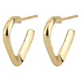 thumbnail image 4 of Pendientes geométricos de Metal para mujer, diseño de nicho, sensación Premium, temperamento, pendientes delicados, 4 of 5