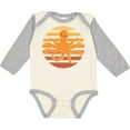 thumbnail image 3 of Inktastic Octopus Ocean Sunset Boys or Girls Long Sleeve Baby Bodysuit, 3 of 5