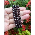 thumbnail image 4 of 10 Pcs Garnet Crystal Bead Bracelet 7-8mm, Genuine Garnet Stretch Gemstone Bracelet, Healing Crystal Bracelet, Gift for Men & Women, 4 of 10