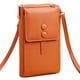 thumbnail image 1 of Bolso para teléfono móvil, cartera de PU para mujer, bolso cruzado sencillo con tapa, 1 of 5