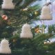thumbnail image 1 of Christmas Decorations Christmas Tree Ornaments Small Pendants White Gift Boxes Five Pointed Star Pines Cones Bells Hanging Accessories, 1 of 6
