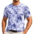 thumbnail image 3 of Vetsdori Sport Shirts for Men Short Sleeve Fashion Pullover Breathable Casual Crew Neck Stylish Mens Tops Graphic, 3 of 7