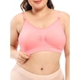 thumbnail image 3 of Kanali Women Plus Size Wire Free Padded Nursing Bra Maternity Breastfeeding Bras, 3 of 4