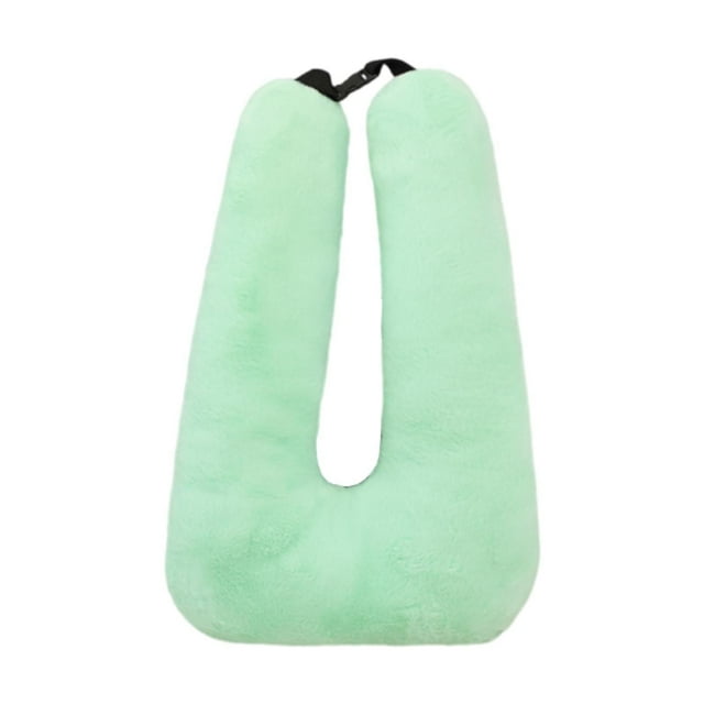 Cojín De Viaje Para Asiento Trasero De Coche, Para Viajes Por Carretera, Viajes De Larga Distancia, Color Verde Claro