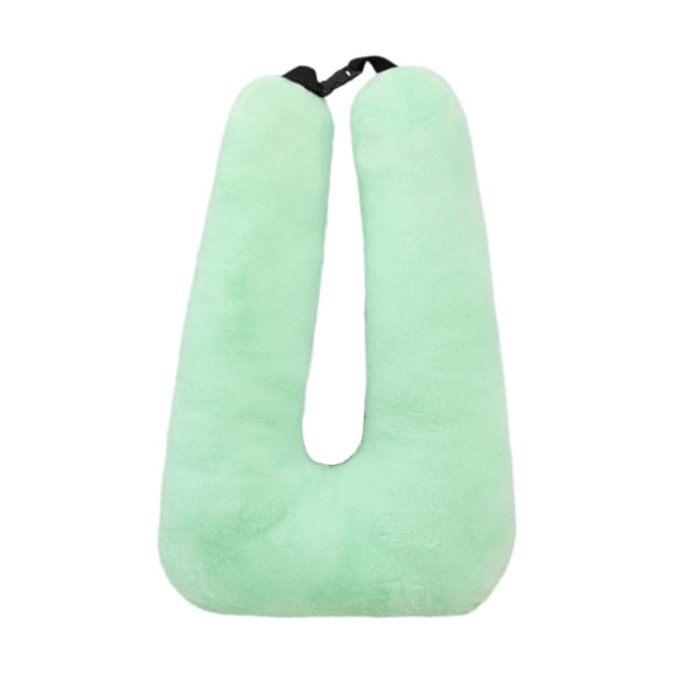 Cojín De Viaje Para Asiento Trasero De Coche, Para Viajes Por Carretera, Viajes De Larga Distancia, Color Verde Claro