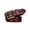 Brown, variant on Catelles Retro Leather Alloy Pin Buckle Men's Orange Belt, Wear-resistant Stylish Model, Gift Box with Holo Puncher&For waist 42 in Width 1.5in(3.8cm)