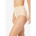 thumbnail image 4 of Comfort Choice Women's Plus Size Full Coverage Nylon Brief 10-Pack, 4 of 6