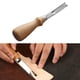 thumbnail image 1 of Herramienta para biselar bordes de cuero con mango de madera Recorte de cuero 8 mm Macarena Biseladora de biselado de bordes, 1 of 8