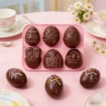 thumbnail image 6 of hulanddfd Easter Bunny Egg Silicone Molds for Chocolate, 6 Cavity Non-stick Dessert Molds Baking Pan Resin Cake Chocolate Molds Silicone Candy Pan, 6 of 6