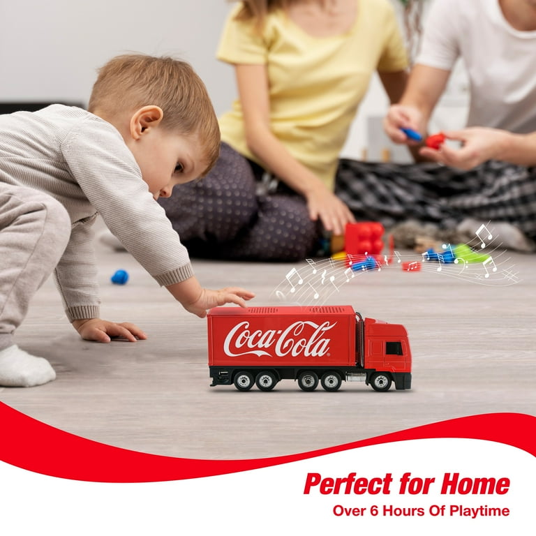 Coca-Cola Truck Shaped Bluetooth Speaker with FM Radio and LED