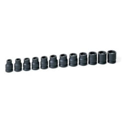 

Grey Pneumatic Corp. GY1512MG .50 in. Drive 12 Piece Metric Magnetic Impact Socket Set